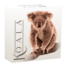 Load image into Gallery viewer, 2022 Australia Pink Gold GILT HIGH RELIEF 5oz Silver Koala $8 Coin NGC PF70 ER
