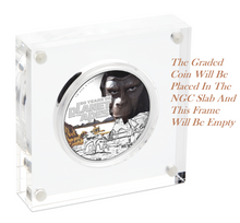 Load image into Gallery viewer, 2018 Planet of the Apes 50th Anniversary SILVER PROOF $1 1oz COIN NGC PF69 UC FR
