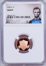 Load image into Gallery viewer, 2020 S Proof LINCOLN CENT Penny NGC GEM PF Portrait Label
