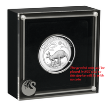 Load image into Gallery viewer, 2019 P Australia HIGH RELIEF 1oz Silver Kangaroo $1 Coin NGC PF70 FR Blu Label
