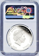 Load image into Gallery viewer, 2020 TUVALU Tom &amp; Jerry 80 Years SILVER PROOF $1 1oz COIN NGC PF69 UC Brown LB
