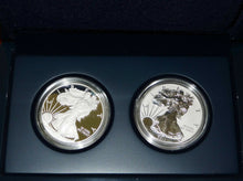 Load image into Gallery viewer, 2012 S 75th Anniv. AMERICAN EAGLE SAN FRANCISCO TWO COIN PROOF SET in bos w/ VOA
