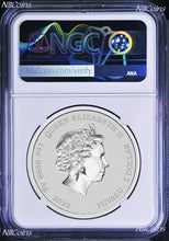 Load image into Gallery viewer, 2022 60 YEARS OF BOND .9999 SILVER $1 1oz COIN NGC MS70 First Releases James 007
