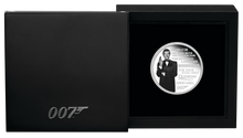 Load image into Gallery viewer, JAMES BOND 007 LEGACY SERIES 2nd ISSUE 2022 1oz SILVER PROOF Colored $1 COIN
