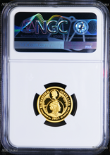 Load image into Gallery viewer, 2021 Australian 35th Ann. Kangaroo Nugget $25 NGC PF70 .9999 1/4oz GOLD Coin ER
