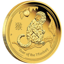 Load image into Gallery viewer, 2016 Australia Lunar Year of the Monkey Gold Proof 3-Coin Set 1oz 1/4oz 1/10oz
