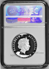 Load image into Gallery viewer, 2018 Australia HIGH RELIEF 1oz Silver Kookaburra $1 Coin NGC PF69 +OGP ER Label
