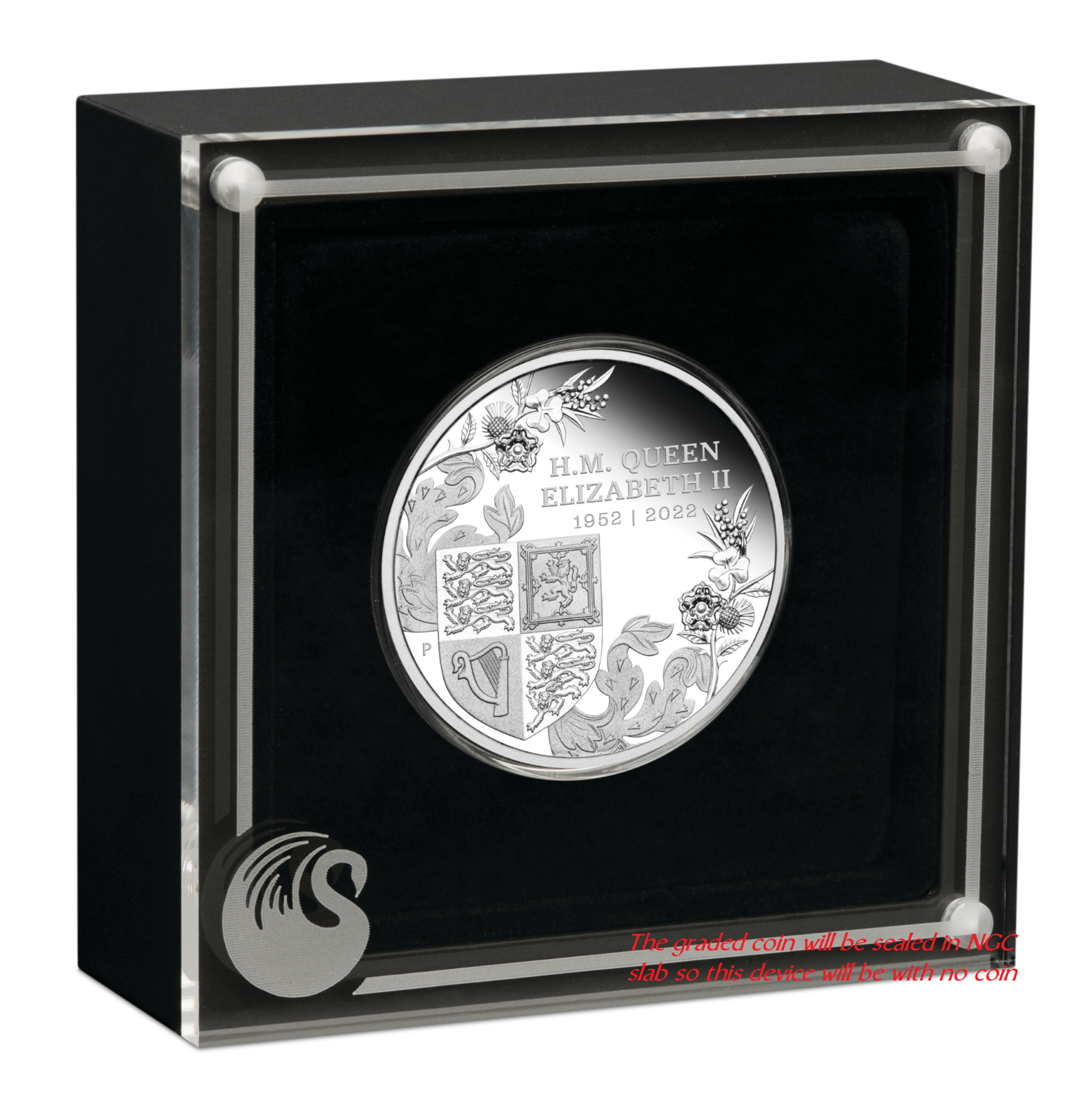 2022 QUEEN ELIZABETH Platinum Jubilee Silver $1 Proof coin NGC