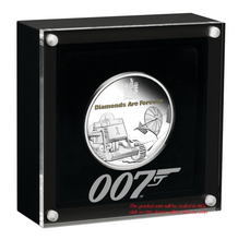 Load image into Gallery viewer, 2021 Queen Elizabeth Portrait on James Bond SILVER 1oz COIN $1 NGC PF70
