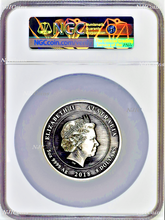 Load image into Gallery viewer, 2018 End of WWI 100th Anniversary 5oz Silver Coin NGC MS70 Australia Antiqued $8
