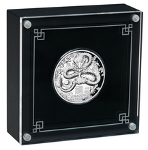 Load image into Gallery viewer, AUSTRALIAN 2024 Lunar Year of the Dragon 1oz $1 Silver HIGH RELIEF COIN &quot;P125&quot;
