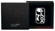 Load image into Gallery viewer, 2022 60 YEARS OF BOND SILVER BLACK COLORED RECTANGLE $1 1oz COIN NGC PF69 ER
