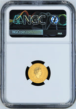 Load image into Gallery viewer, 2023 P Australia Bullion .9999 GOLD $15 Kangaroo NGC MS70 1/10oz Coin FR Flag LB
