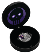 Load image into Gallery viewer, The Phantom 2023 2oz .9999 Silver Antiqued Colored $2 Coin
