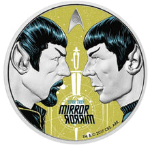 Load image into Gallery viewer, 2017 Star Trek The Original Series MIRROR, MIRROR 1oz Silver Proof Coin
