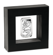 Load image into Gallery viewer, 2019 DRAGON 1oz SILVER PROOF RECTANGULAR COIN AUSTRALIA 3,888 MINTAGE ONLY
