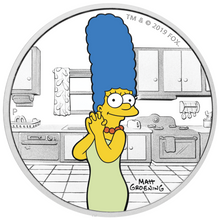 Load image into Gallery viewer, 3-Coin Set 2019 The Simpsons - Homer Bart &amp; Marge Simpson 1oz x3 $1 Silver
