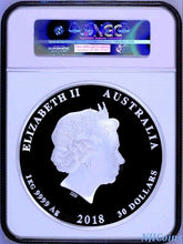 Load image into Gallery viewer, 2018 Australia Lunar Year of the DOG 1 Kilo PROOF Silver $30 Coin NGC PF 70
