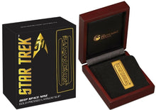 Load image into Gallery viewer, Australia 2016 Star Trek 50th Ann. 1oz Silver Delta Coin &amp; Latinum Slip Bar set
