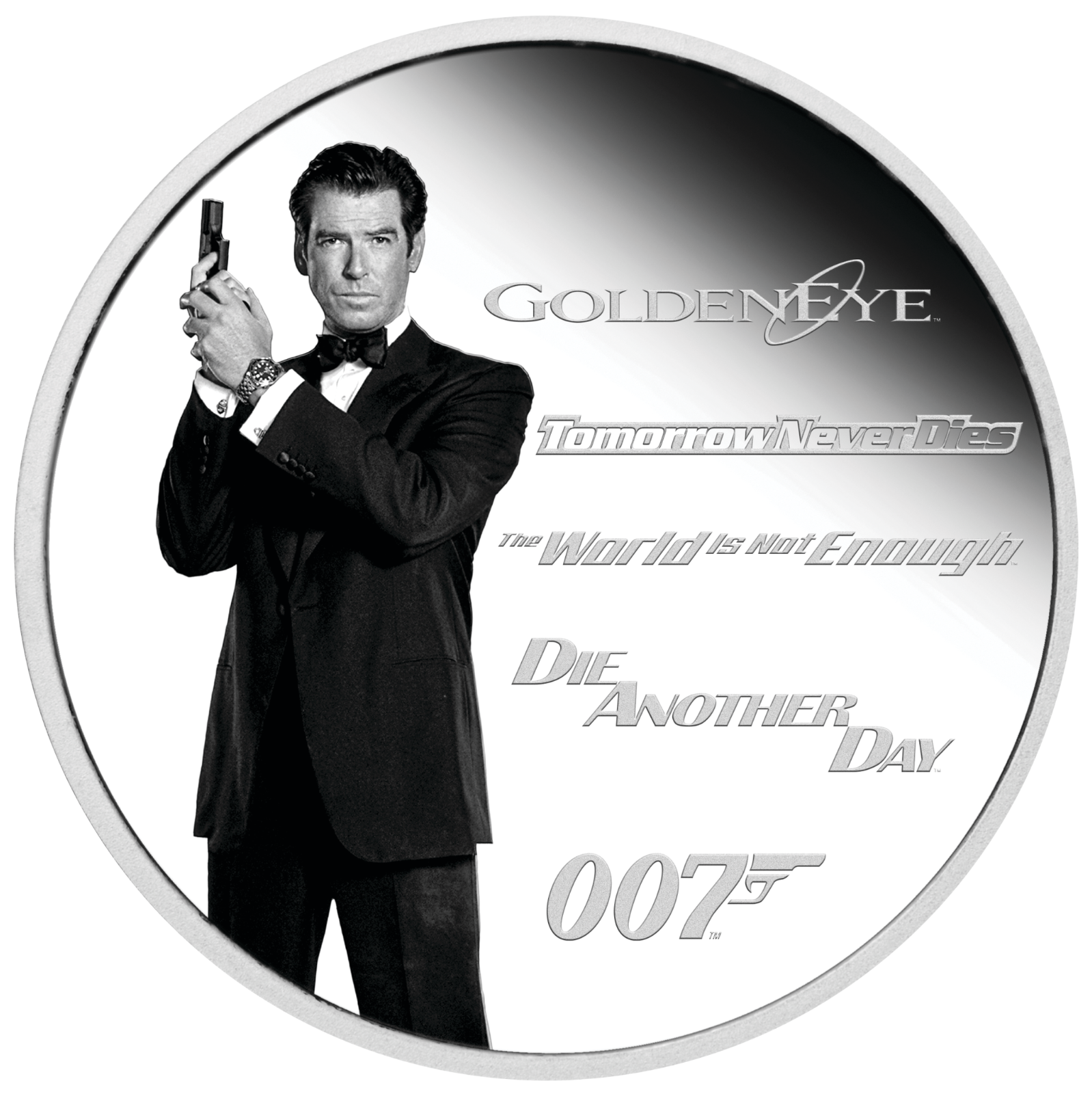 JAMES BOND LEGACY SERIES 4th ISSUE 2024 1oz SILVER PROOF $1 COIN